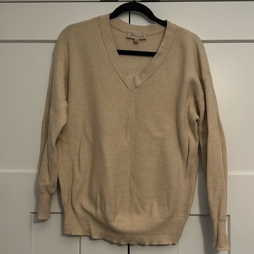 Tan sweater